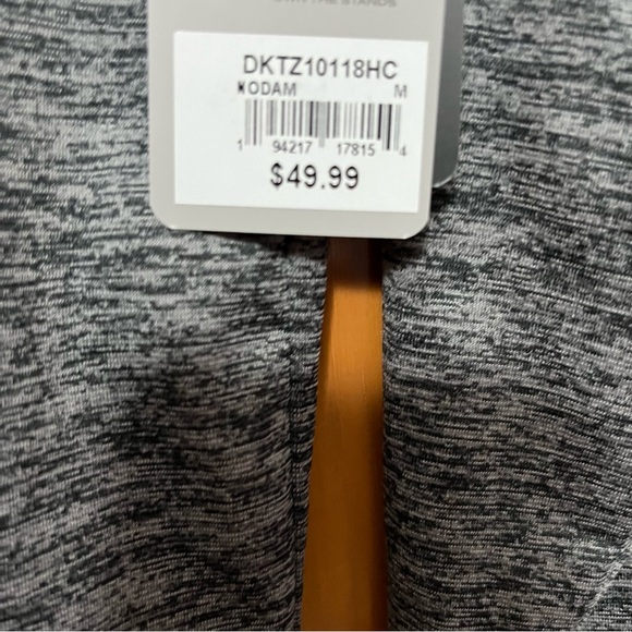 Colosseum Gray Notre Dame Quarter Zip Popover Size Medium NWT - Picture 8 of 10